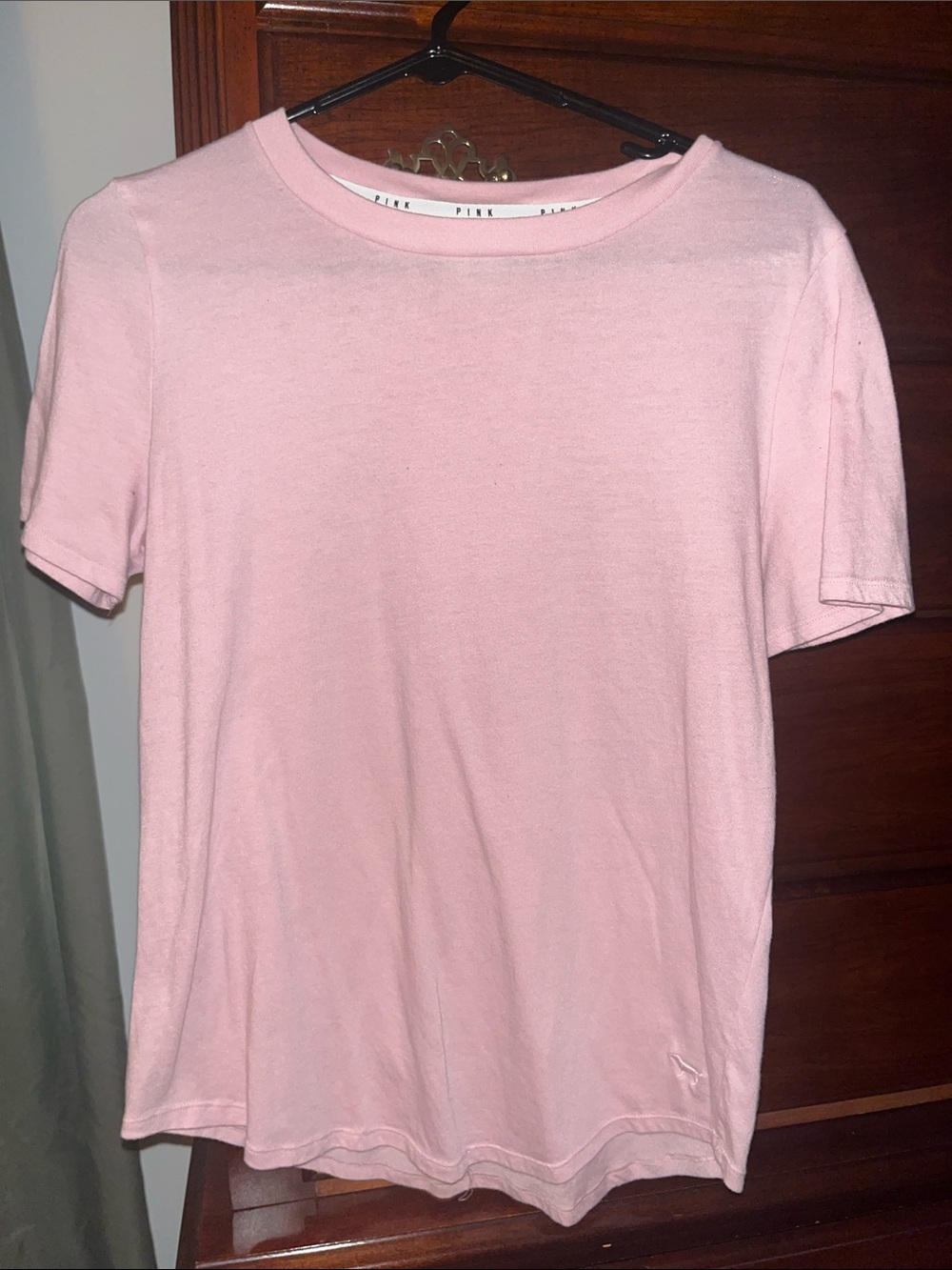 PINK Victoria's Secret Light Pink Short Sleeve Tee